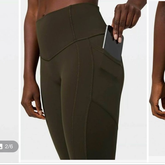 LULULEMON green leggings - Picture 4 of 8